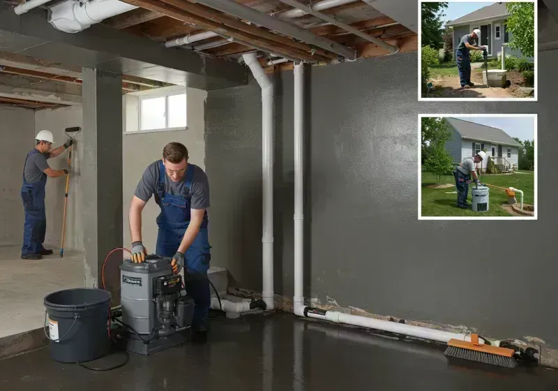 Basement Waterproofing and Flood Prevention process in Hinckley, IL